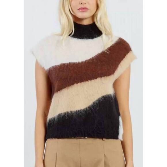 MOLLY BRACKEN Sweaters - NEW MOLLY BRACKEN sonoma sleeveless sweater in multi